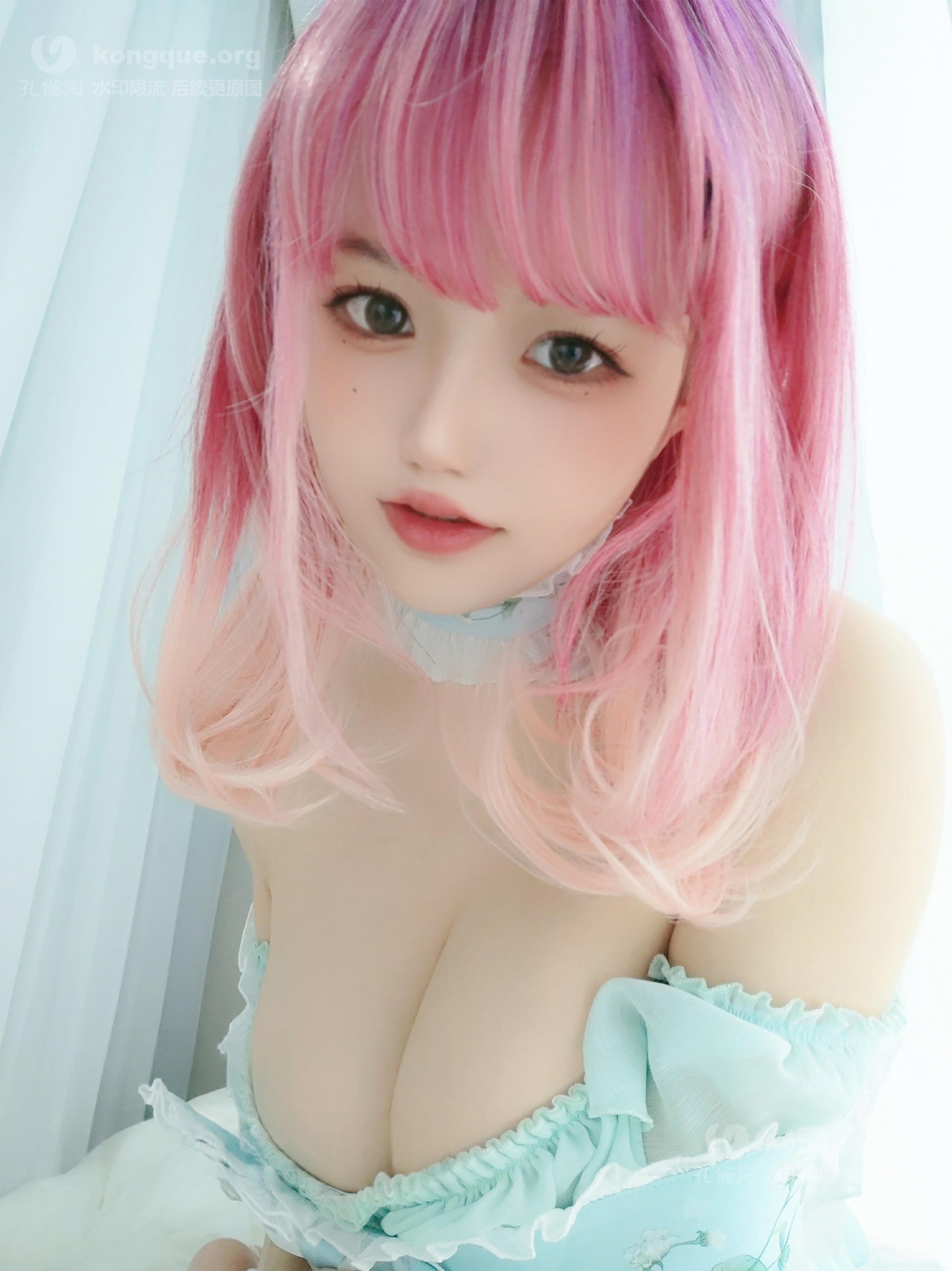 图片[1]-小仓千代w – NO.146 粉头发[22P]✦自购✦-XikXak